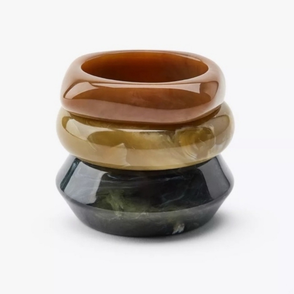 ZARA Resin Bracelets